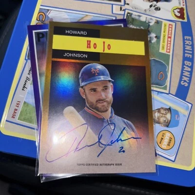 2024 Topps Archives Howard Johnson Auto 1958 TV Westerns SSP Case Hit Mets - Image 1 of 4