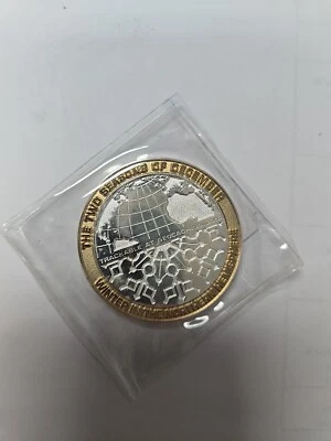 GeocoinClub  - The Two Seasons Of December Winter Geocoin Geocaching Collectible - Image 1 of 2