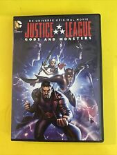 JUSTICE LEAGUE GODS AND MONSTERS (DVD2015) LIKE NEW CONDITION FAST FREE SHIPING