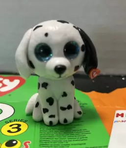 Ty Beanie Boos Mini Boo Fetch Dog Dalmation 2" Figure Series 3 - Picture 1 of 3