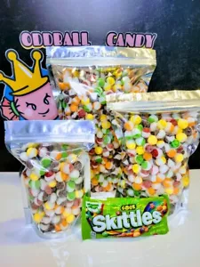 Freeze Dried SOUR SKITTLEZ - MADE TO ORDER -*Choose Size *Oddball Candy Co.* - Picture 1 of 3