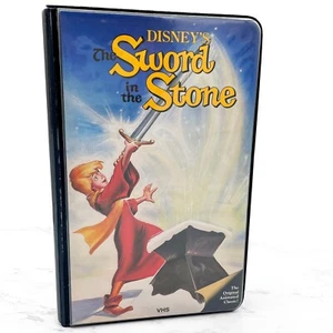 The Sword In The Stone VHS 1986 First Edition Clamshell •Black Diamond 229V RARE - Picture 1 of 5