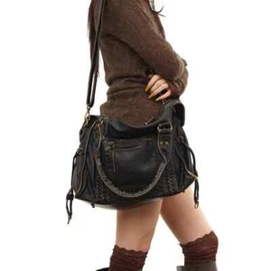 Tasche Damen Handtaschen Pu Leder Schultertasche Umhängetasche - Bild 1 von 18