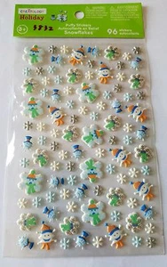 Creatology Holiday Puffy Aufkleber - Schneeflocken #1365 - Bild 1 von 1