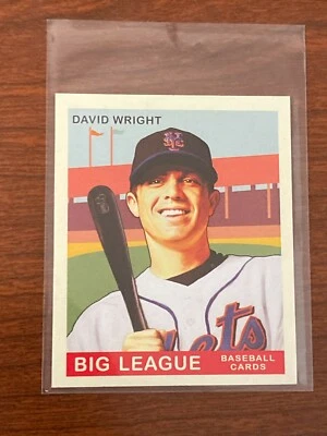 DAVID WRIGHT 2007 UPPER DECK GOUDEY NEW YORK METS CARD #136 - Image 1 of 2