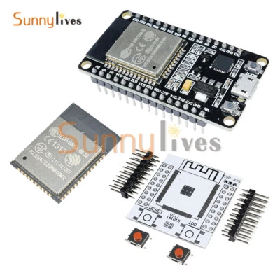 ESP--32 ESP32 ESP32S ESP8266 To Wifi Wlan BLE Module+Adapter Board New - Bild 1 von 4
