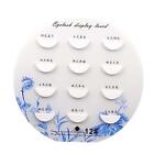 Clear Lash Display Try on Sample Container Round