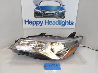 Faro halógeno delantero izquierdo izquierdo cromado para Toyota Camry 2015 2016 2017 TYC Foto 1 de 4