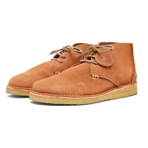 Yogi x Johnny Marr Glenn Boot Suede Coral Pink 12UK EU46 RRP £160 - Picture 1 of 5