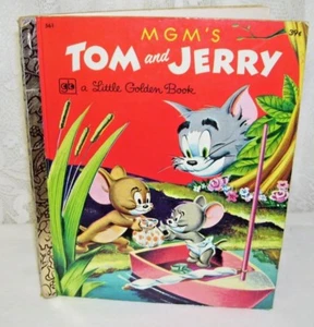 1974 Antique A Little Golden Book MGM's Tom and Jerry - Picture 1 of 1