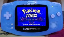 Nintendo Game Boy Advance IPS v2 Shell NEW + Pokemon Sapphire No Mario Zelda