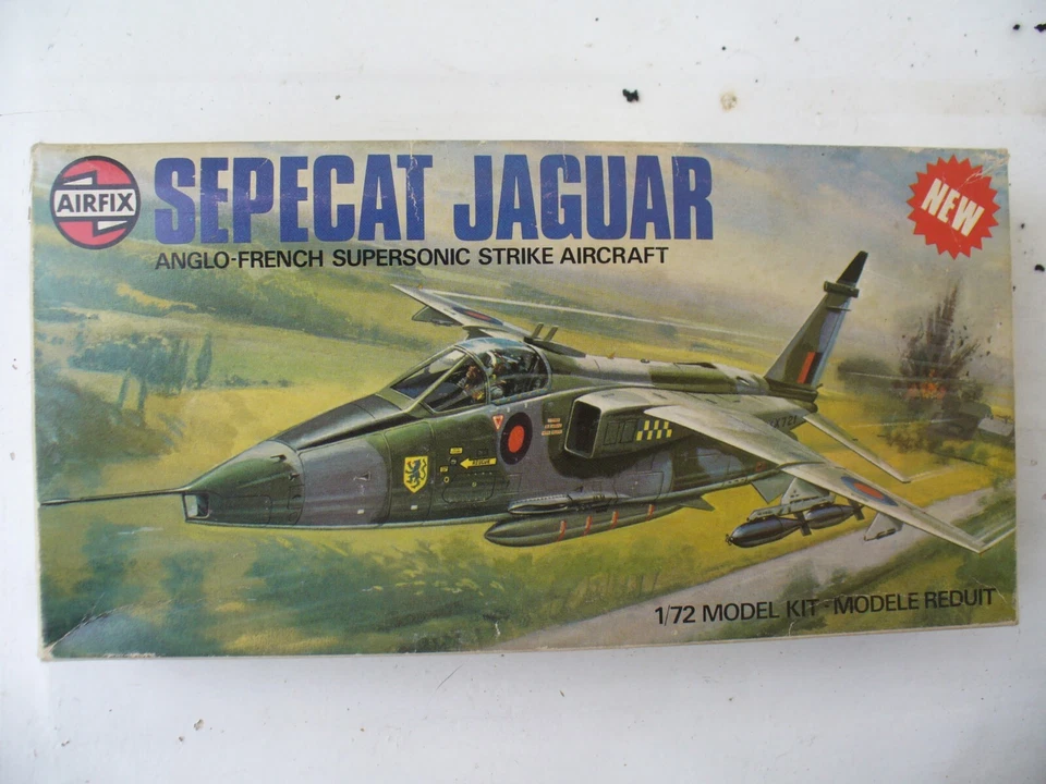 SEPECAT JAGUAR   scale 1/72  scatola 23x11,5x4,5 - Immagine 1 di 1