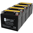 Mighty Max Ytz7s 12V 6Ah Battery Compatible With Kawasaki Klx230r 23 - 4 Pack