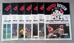 Manchester United 1983/84 Season select from menu of Home League Programmes A-L - Picture 1 of 8