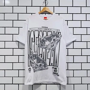 ICECREAM ICE CREAM BIG ROCKS SS TEE BLEACH WHITE - Picture 1 of 4