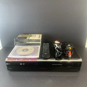 LG RC897T DVD Recorder/VHS VCR Combo HDMI HDTV Tuner Dolby Digital w/ Remote - Picture 1 of 15