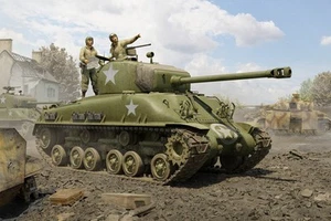 PKLK61618 I Love Kit 1:16 US Army M4A1E8 Sherman Easy Eight WWII Medium Tank - Picture 1 of 1
