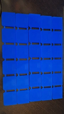 Divisórias de caixa Flambeau Tackle contagem 30 - totalmente infundidas Pro-Grade Zerust - Imagem 1 de 2