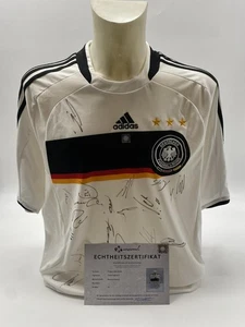 Deutschland Trikot EM 2008 Teamsigniert DFB Adidas XL - Picture 1 of 6