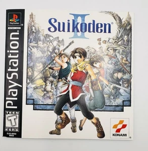 Suikoden II (Sony PlayStation 1, 1999) CIB Completo con Manual y Tarjeta de Registro - Imagen 1 de 6