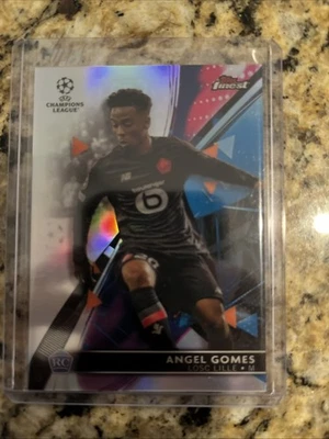 2021-22 Topps Finest UEFA Champions League #65 ANGEL GOMES Refractor Rookie - Image 1 of 2
