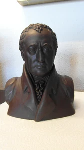 Meissen Böttgersteinzeug Büste Goethe - Bild 1 von 15