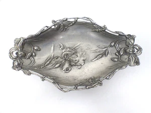 Zinn Schale Jugendstil 35 cm - Imagen 1 de 5