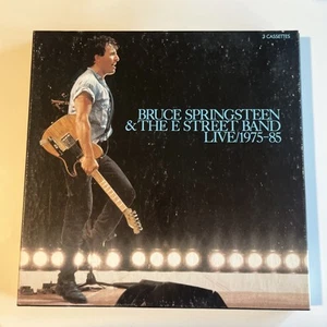 Bruce Springsteen & The E Street Band Live/1975-85 Box Set with 3 Cassettes - Picture 1 of 3