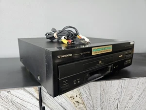 Pioneer CLD-D406 LASERDISC LD CD CDV PLAYER Vintage mit Kabeln ohne Fernbedienung Strom getestet - Bild 1 von 16