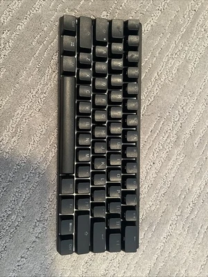 VORTEX POK3R Black Keyboard Model VTG-6100-Tested Working Computer Gaming Black - Image 1 of 2