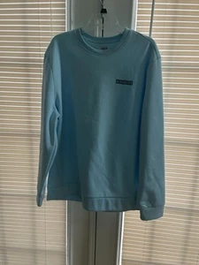 Hurley Men/ Women Blue Sweatshirt Long Sleeves Size Xlarge Baby Blue Color. New - Picture 1 of 6
