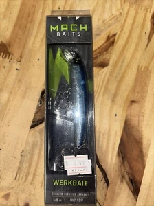 SHALLOW FLOATING JERK BAIT 5/16 OZ MACH BAITS WERKBAIT FISHING LURE (E9) - Picture 1 of 1