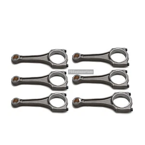 6X Engine Connecting Rods Fit For Audi A4 A7 Q5 Q7 Touareg Porsche Cyaenne 3.0T - Picture 1 of 12