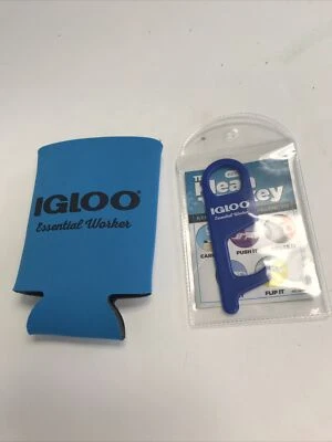 Igloo Coozie and Can Opener conjunto 928 - Imagem 1 de 4