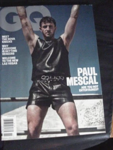 GQ Magazine November 2024 Paul Mescal "Are You Not Entertained?" - Picture 1 of 1