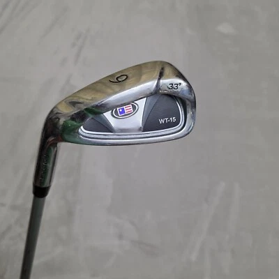 USKG UL-57 WT-15 6 Iron 33* Left Hand Youth Junior U.S. Kids Golf Club - Image 1 of 4