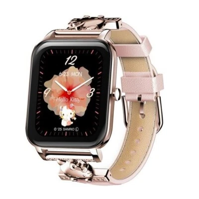 Hello Kitty Smartwatch GH-SMWL-KT GREEN HOUSE Sanrio Health Fitness Watch Japan - Image 1 of 4