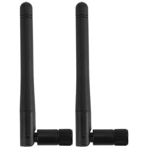 2 Stück 2,4G / 5G / 5,8GHz 5Dbi Omni WIFI Antenne mit RP SMA Stecker für L6O1 - Afbeelding 1 van 8