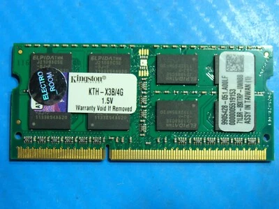 MacBook Pro A1286 15" 2009 MB986LL Kingston SO-DIMM 4GB Memory 9905428-051.A00LF - Image 1 of 2
