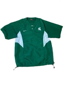 Nike Fit Dry Michigan State MSU Spartans Chaqueta/Rompevientos Talla Grande - Imagen 1 de 7