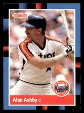 1988 Donruss #163 Alan Ashby Houston Astros Baseball card