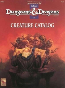 DMR2 Creature Catalog Dungeons and Dragons (Basic) - Picture 1 of 1
