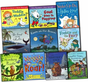 NEW Julia Donaldson Story Collection 10 Books Set Paperback NEW Gift Present - Picture 1 of 6