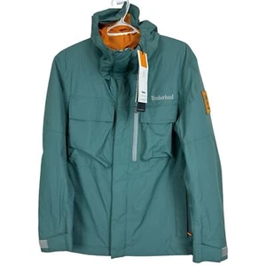 NWT Timberland MEN’S WILMINGTON EK+ WATERPROOF JACKET, Small, Sea Pine - Picture 1 of 11