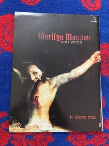 Marilyn Manson Holy Wood Vintage Poster Magazin Anzeige 8 x 11 - Bild 1 von 5
