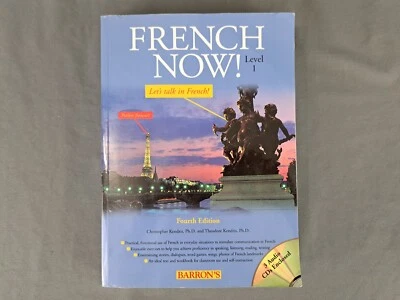 French Now! Let's Talk in French! 4rh Edition, Christopher Kendris, Ph.D. 2007 - Image 1 of 4