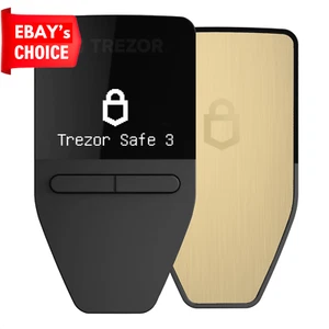 Safe 3 Crypto Hardware Wallet Secure Element Passphrase Protected Solar Gold - Picture 1 of 12