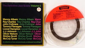 VA - Definitive Jazz Scene Vol. 2 R2R tape 3 ¾ ips EX Coltrane, Tyner, Hampton - Picture 1 of 2