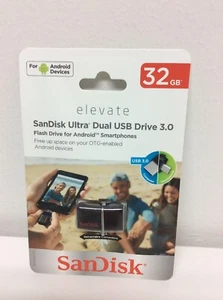 Unidad flash SanDisk Ultra 32 GB doble USB 3.0 para teléfonos inteligentes Android OTG - Imagen 1 de 2