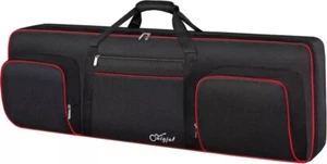 Padded 76-Key Keyboard Case with Handle & Straps, 3 Pockets for Accessories - Picture 1 of 9